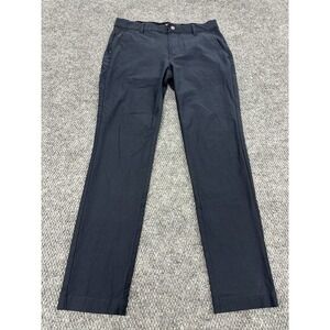 Psycho Bunny Men's 30x30 Blue Pants Gable Sport Golf Stretch Tapered Logo